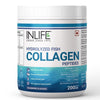 Nlife Hydrolyzed Marine Fish Collagen Peptides Powder - Blueberry - 200 gms