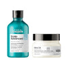 L'Oreal Professionnel Scalp Advanced Anti-Dandruff Dermo Clarifier Shampoo & Metal Dx Hair Mask - 550gms
