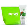 OZiva Glow on-the-go Duo | Oziva Bioactive Vitamin C30 Face Cleanser + Glambag - 100 ml