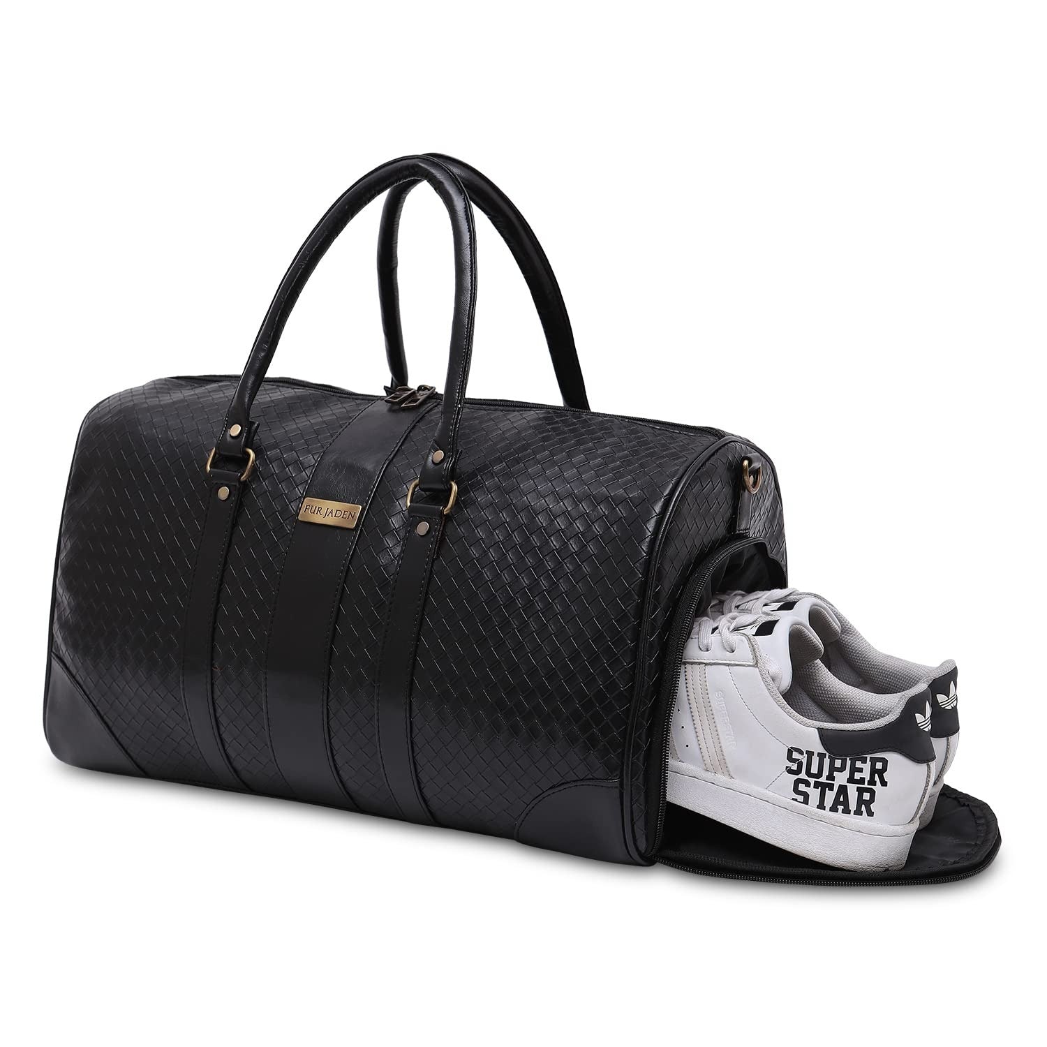Fur Jaden Weekender Duffle Bag with Shoe Pocket for Travel for Men