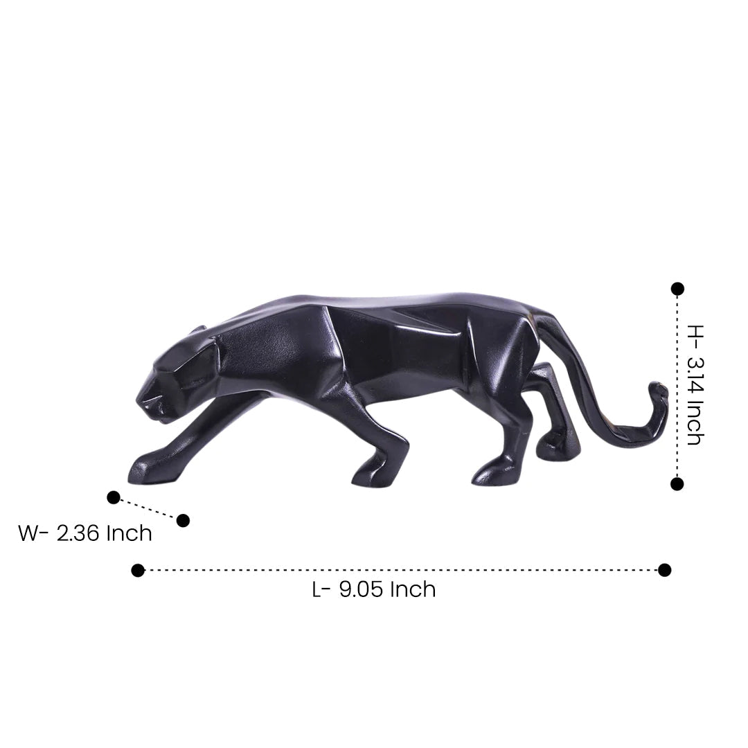 Artarium Modern Art Geometric Jaguar Figurine Idol