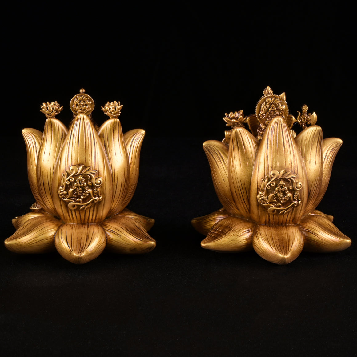 Artarium Padma Laxmi Ganesha Idol 4 inch - Lakshmi Ganesh Murti