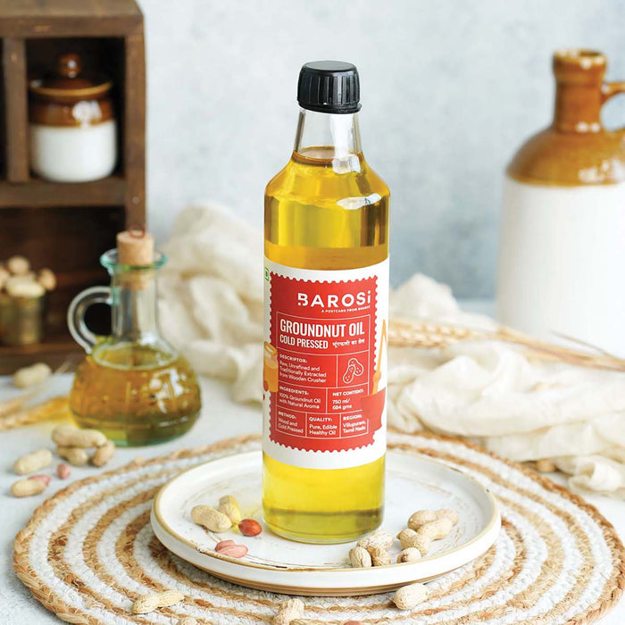 Barosi Cold Pressed Groundnut Oil