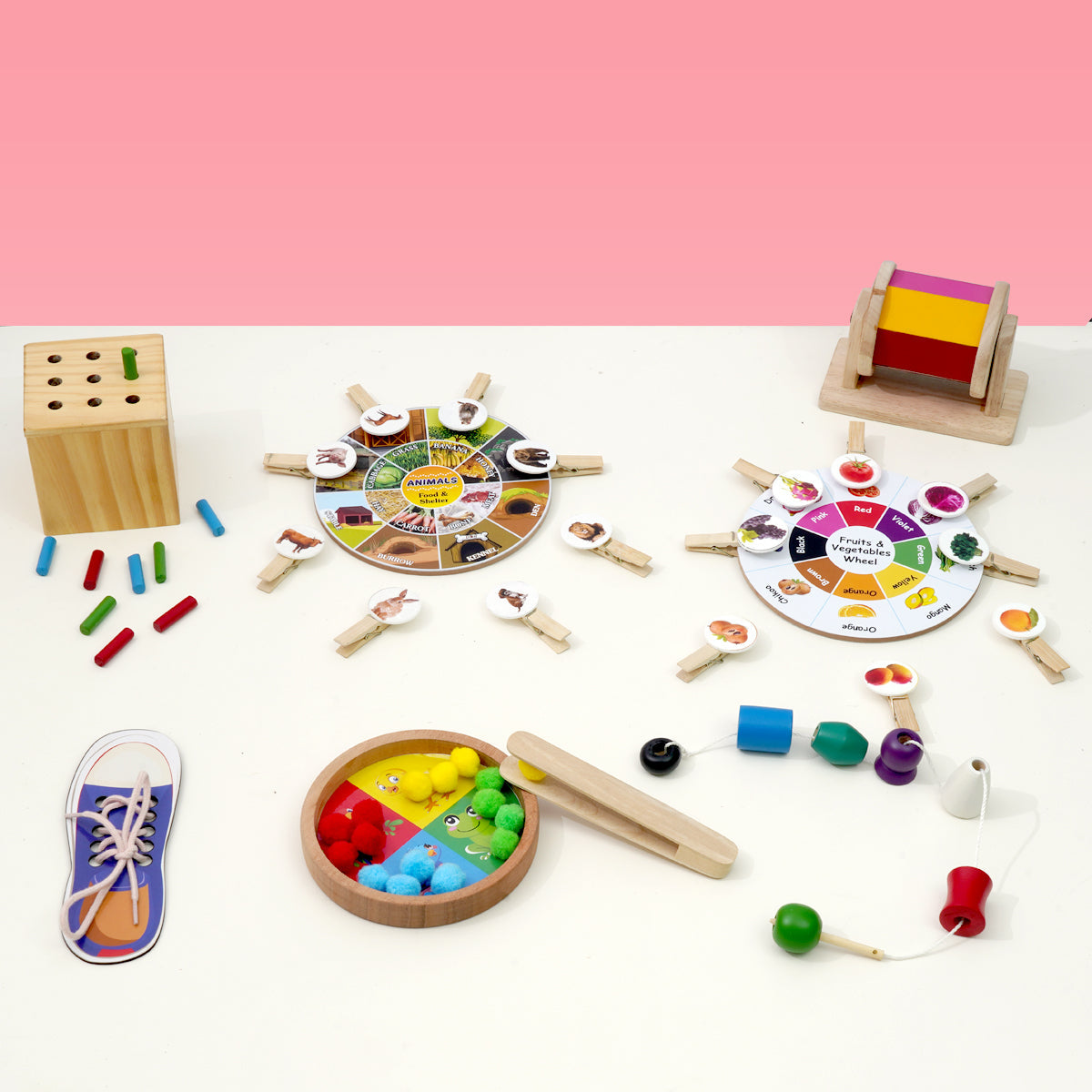 Fine Motor Skills Box ( 1-2 Years)