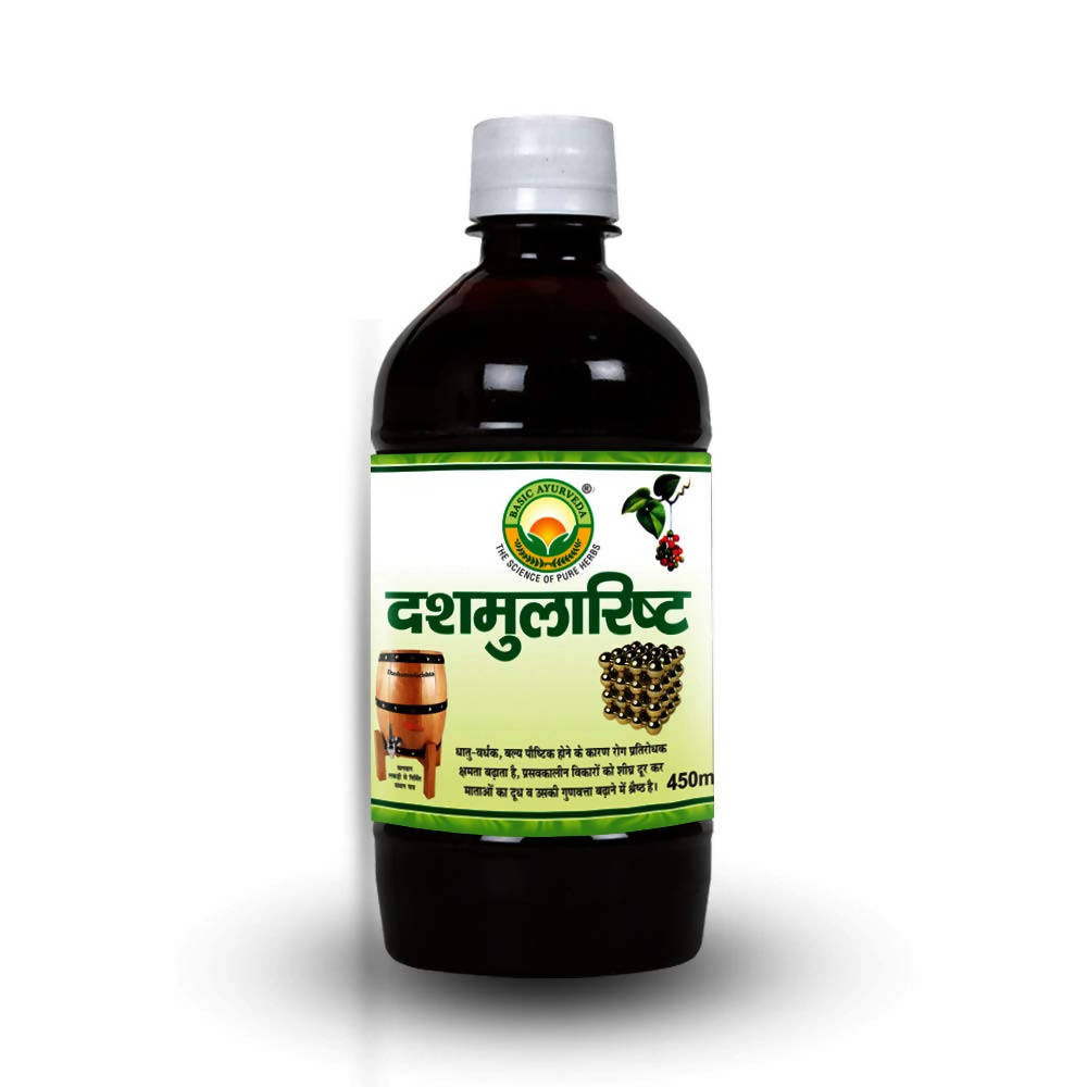 Basic Ayurveda Dashamoolarishta syrup - 450 ml