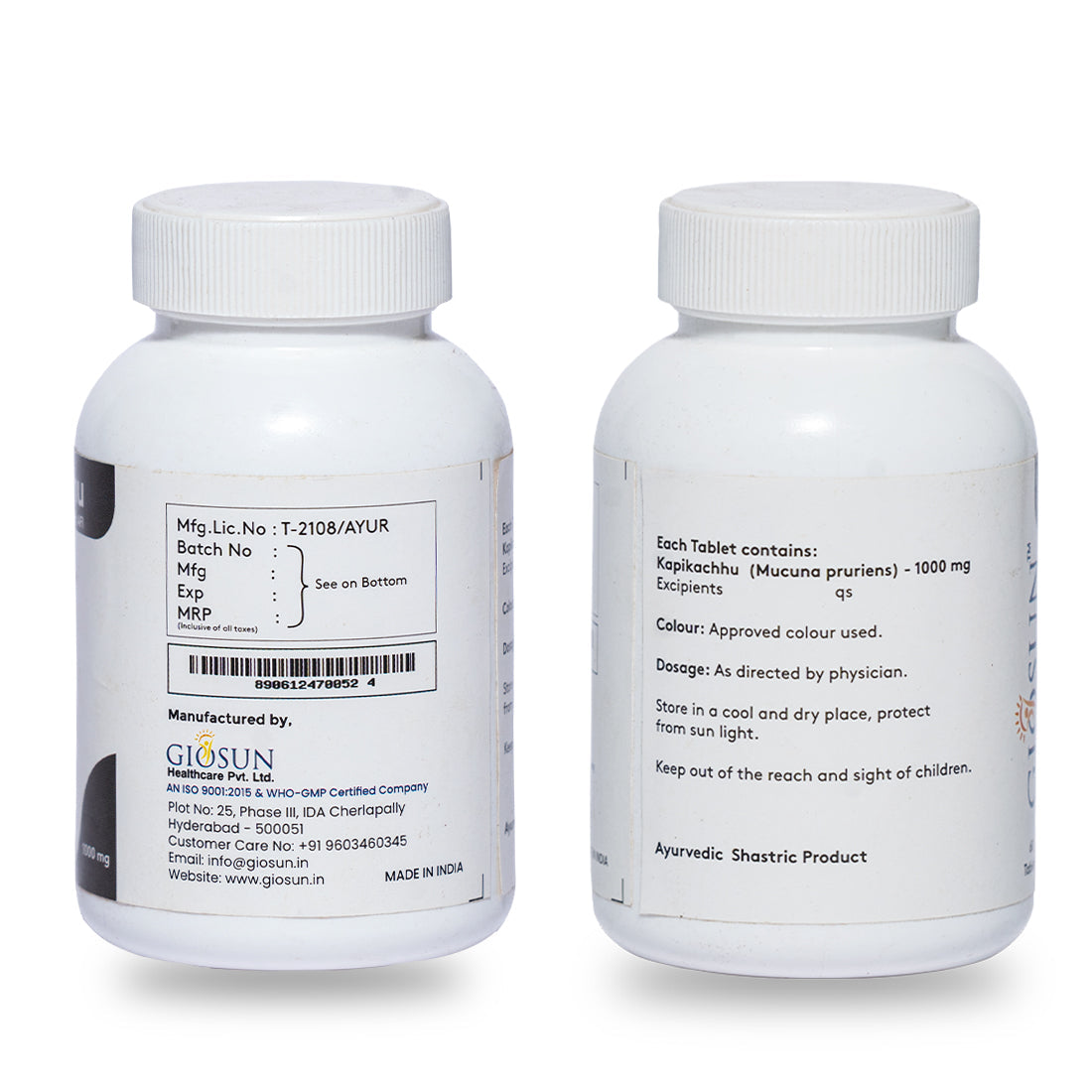 Giosun Kapikachhu Capsules - 60 Cap