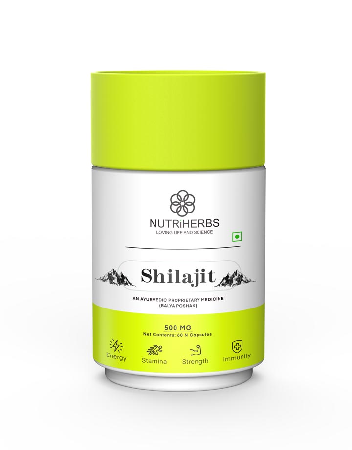 Nutriherbs Shilajit with Ashwagandha