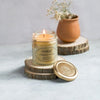 Meraki Essentials - Fragrant 100% Pure Beeswax Jar Candle - 1 Candle