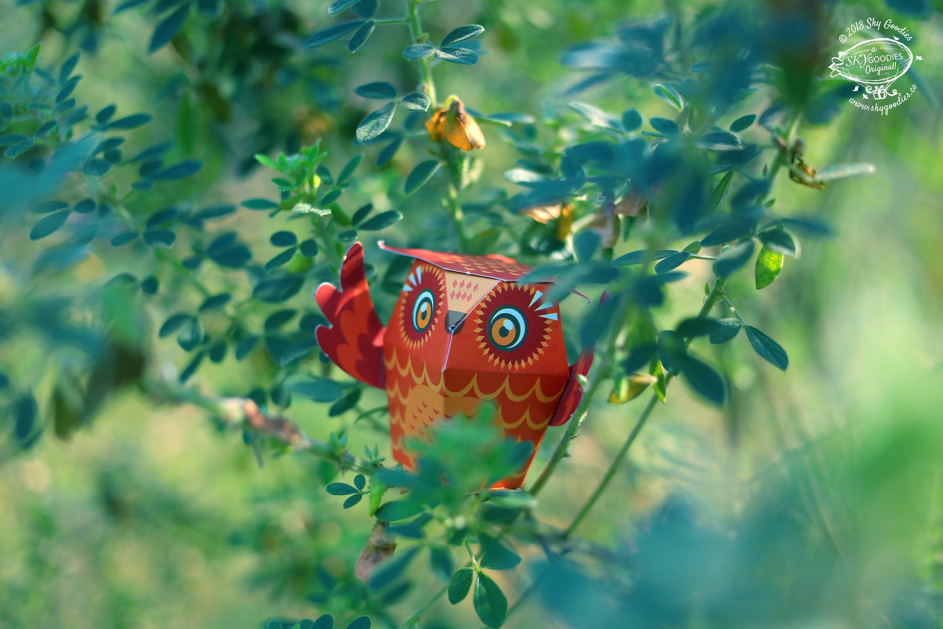 Mini Forest Owl DIY Animal Paper Craft Kit