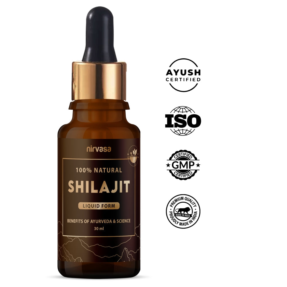 Nirvasa Shilajit Liquid - 30 ml