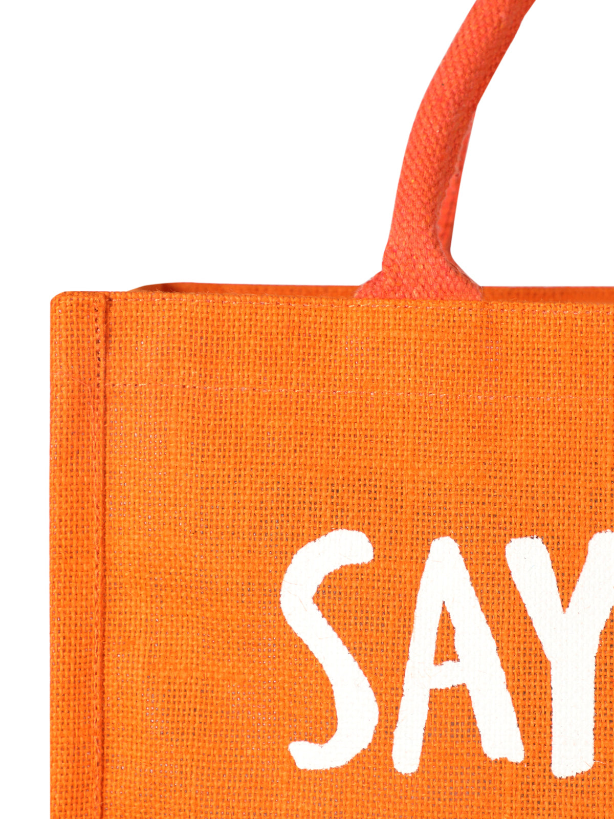 Jute Cottage Say No Zipper