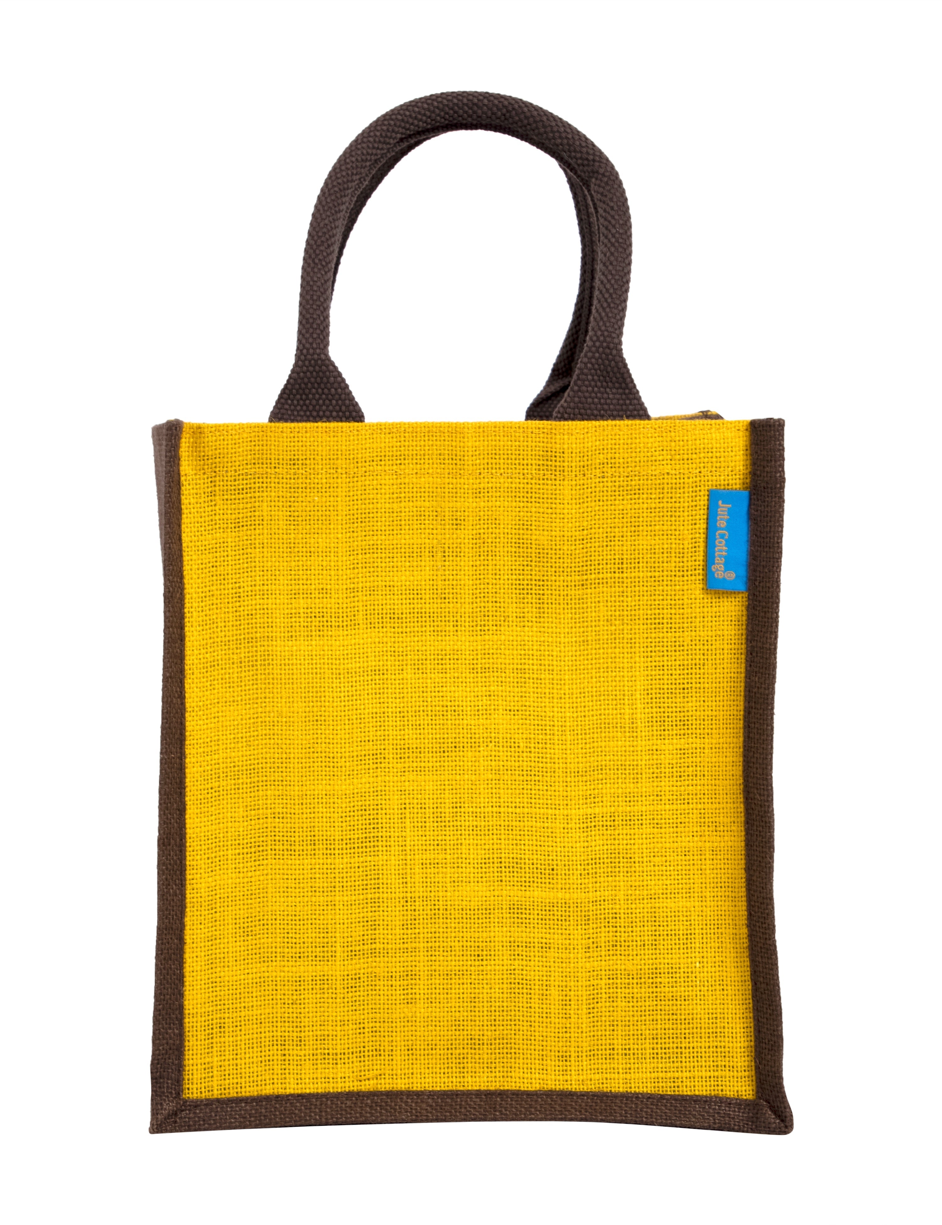 Jute Cottage Puppet Print Zipper Lunch