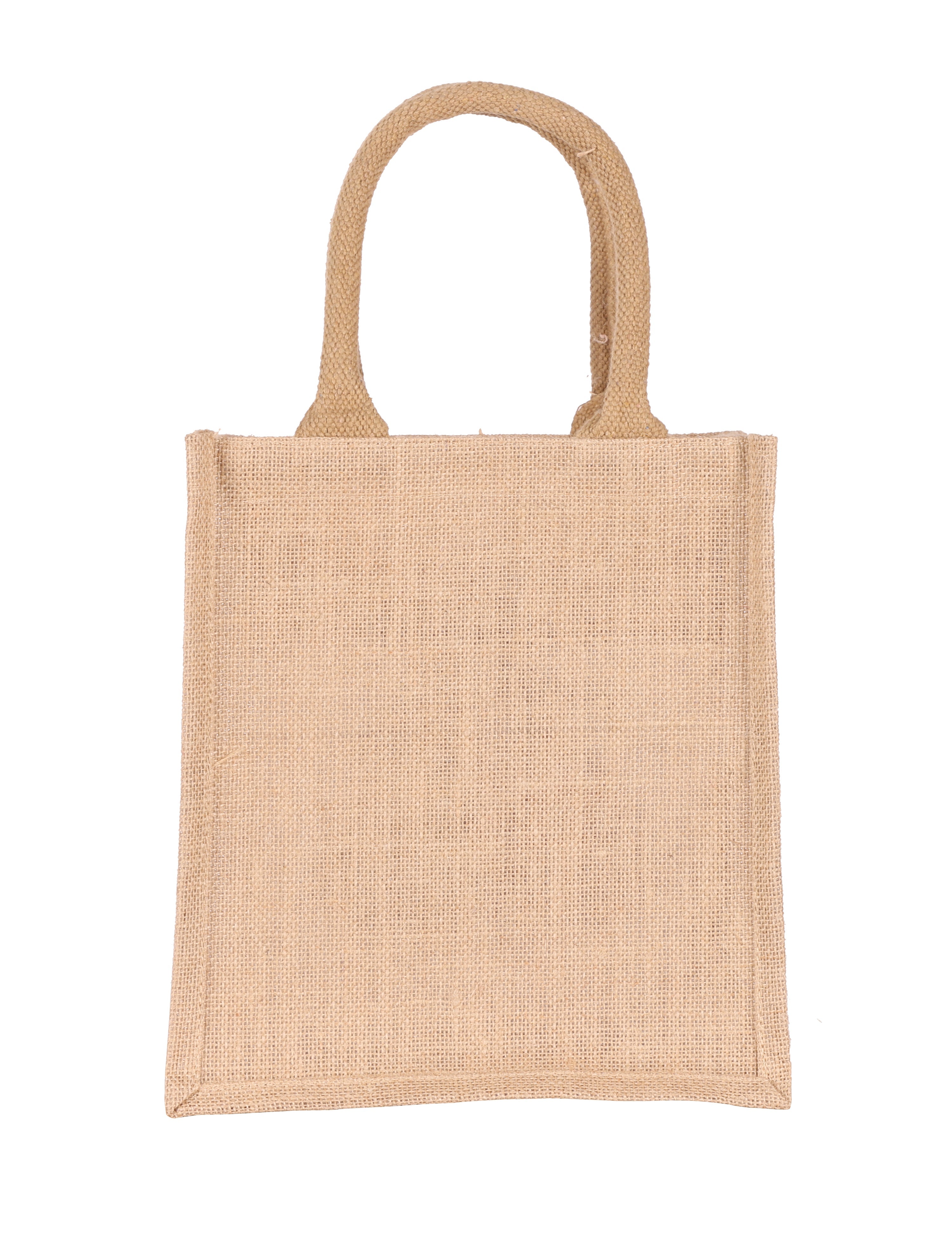 Jute Cottage Puppet Print Zipper Lunch Bag 100% Genuine