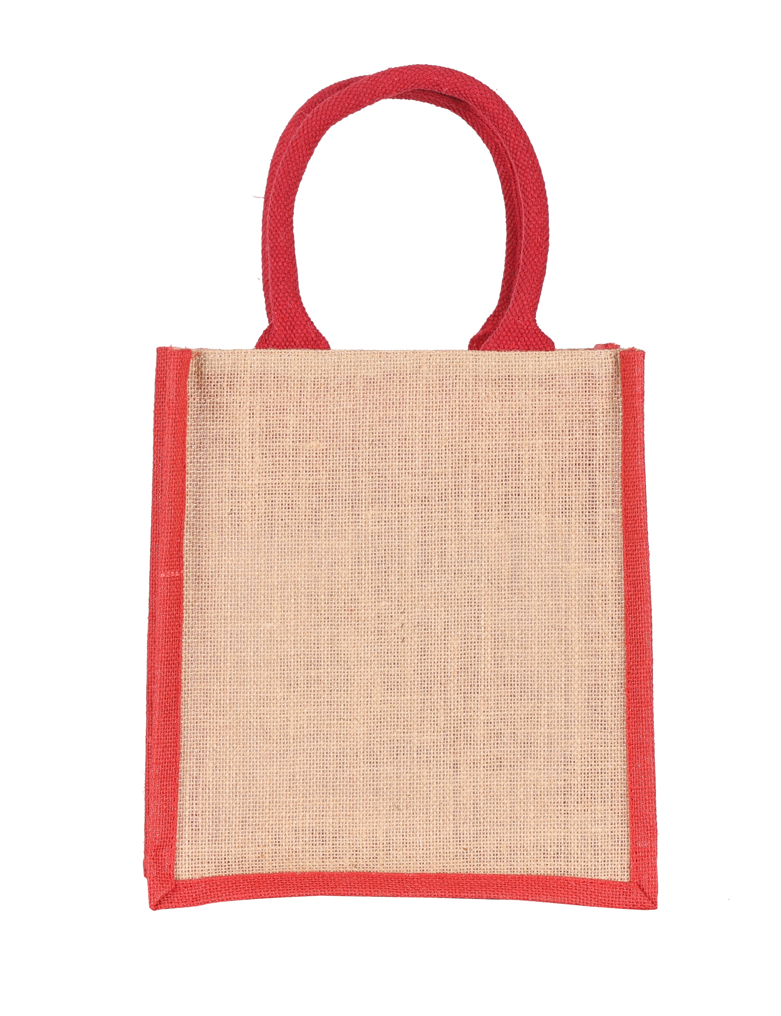 Jute Cottage Puppet Print Zipper Lunch Bag