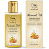 The Natural Wash Virgin Almond Oil - Cold Pressed Oil For Skin & Hair (Pure & Natural)