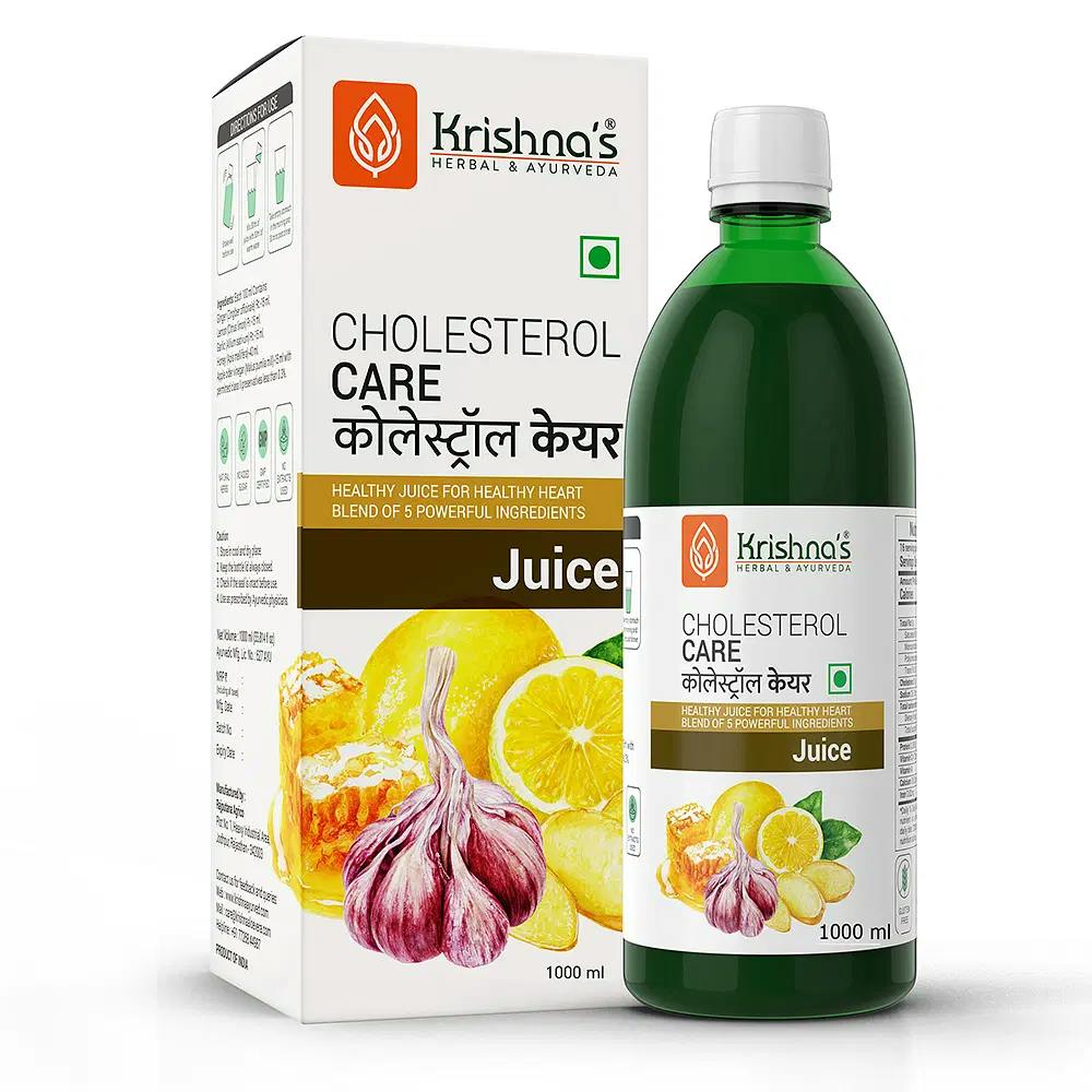 Krishna's Herbal & Ayurveda Cholesterol Care Juice - 500 ml