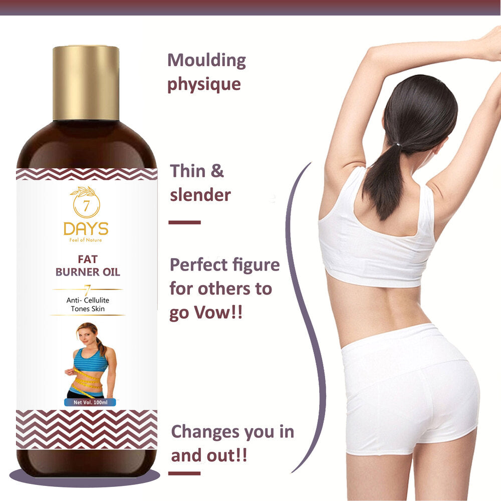 7Days Organic Fat Burning Oil for women - 100 ml
