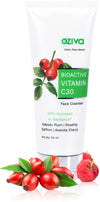 OZiva Glow on-the-go Duo | Oziva Bioactive Vitamin C30 Face Cleanser + Glambag - 100 gms