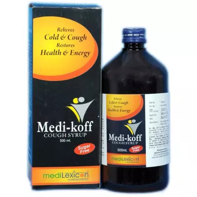 Medilexicon Medi-koff Cough Syrup Sugar Free Syrup