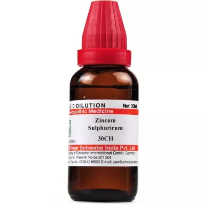 Dr. Willmar Schwabe India Zincum Sulphuricum Dilution