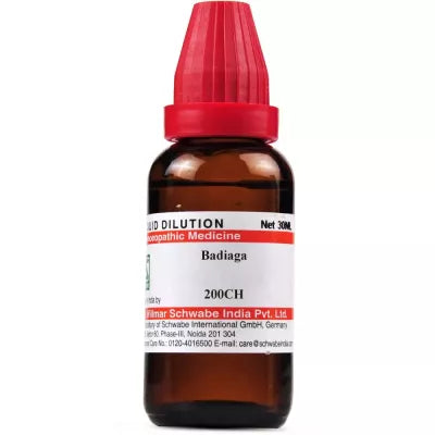 Dr. Willmar Schwabe India Badiaga Dilution