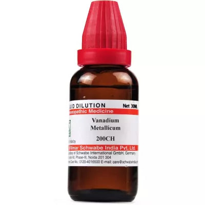 Dr. Willmar Schwabe India Vanadium Metallicum Dilution