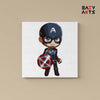 Eazy Arts Captain America Paint By Numbers Kit For Kids