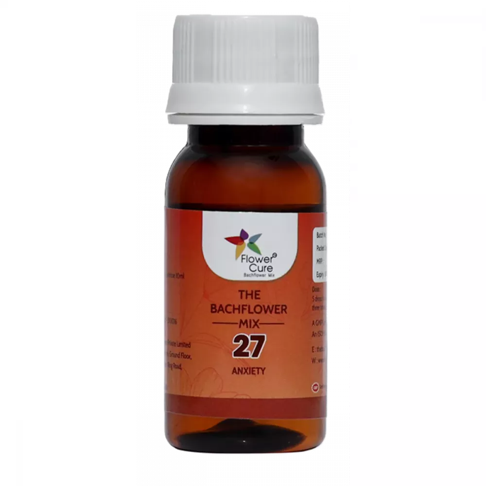Bach Flower Mix 27 Anxiety Drop - 30 ml