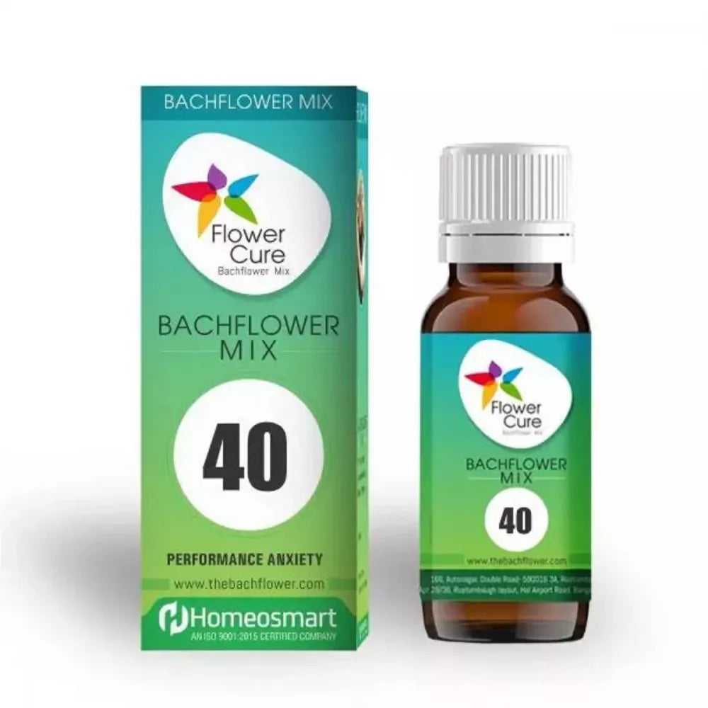 Bach Flower Mix 40 Performance Anxiety Drop - 30 ml