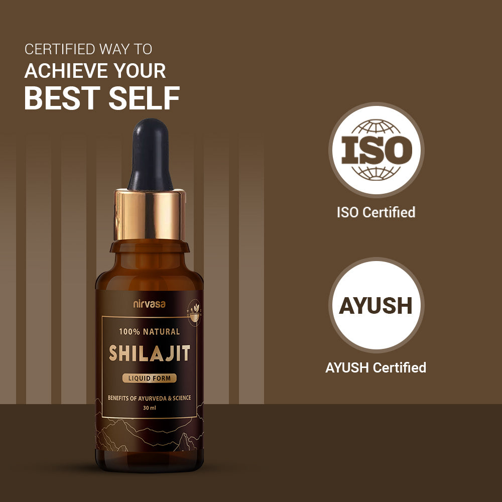 Nirvasa Shilajit Liquid - 30 ml