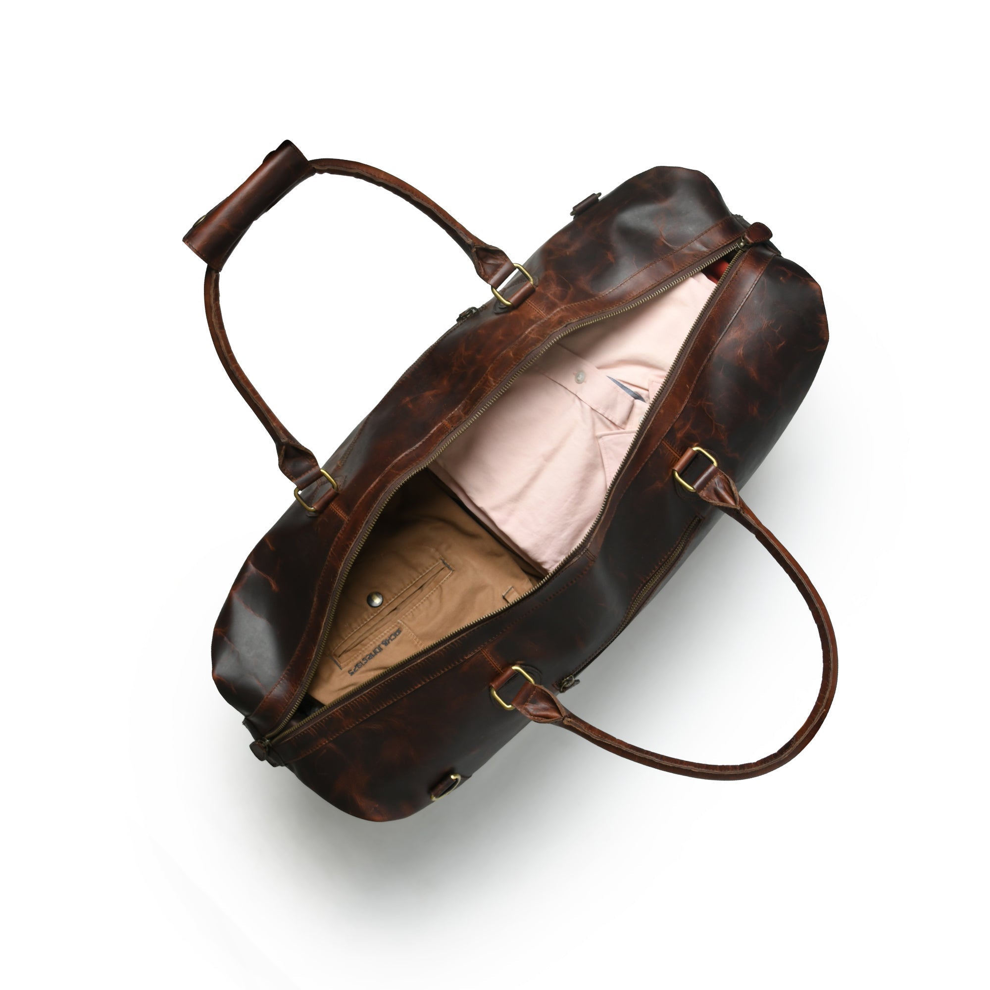 CraftShades 20 Inch buffalo duffle leather bag