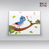 Eazy Arts Nightingale Singing Paint By Numbers Kit For Kids