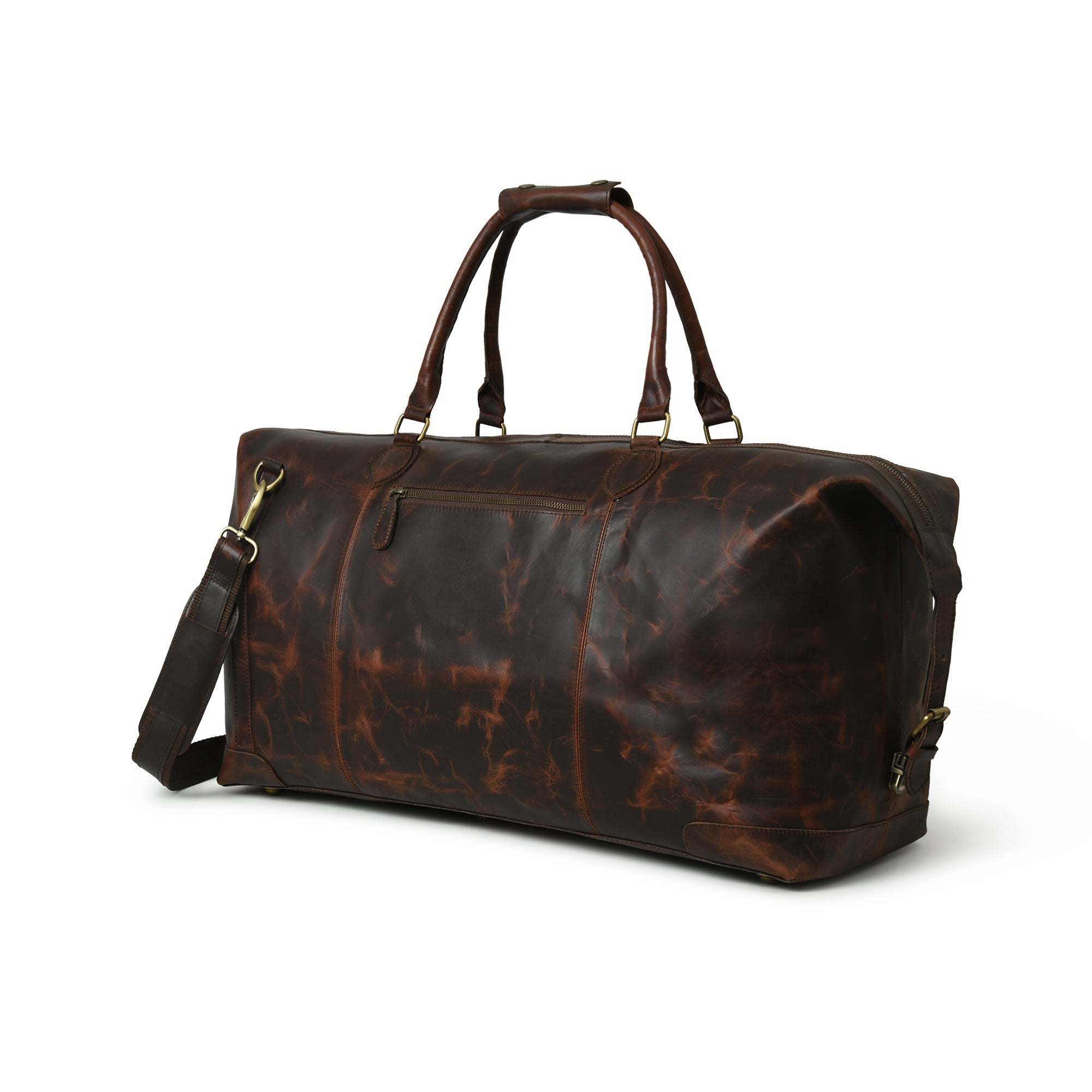 CraftShades 20 Inch buffalo duffle leather bag