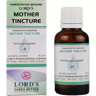 Lord's Phytolacca Berry Mother Tincture Q - 30 ml