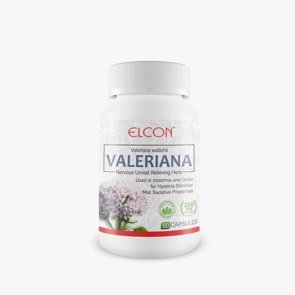 Elcon Valeriana 250Mg Capsule - 60 caps