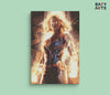 Eazy Arts Captain Marvel Paint By Numbers kit