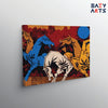 Eazy Arts Five Horses By MF Husain Paint By Numbers kit