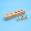 The Brainy Bear Store Montessori Early Math Knobbed Puzzle (1-2 Year)