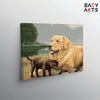 Eazy Arts Dog, Puppy and Duck Paint by Numbers Kit