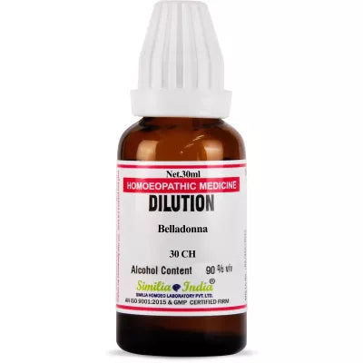 Similia Belladonna Dilution - 30 ml
