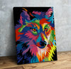 Eazy Arts Wolf Head Abstract DIY Paint By Numbers kit