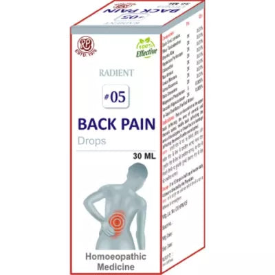 Radient 05 Back Pain Drops - 30 ml