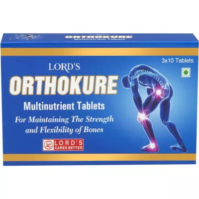 Lord's Orthokure Multinutrient for Bone Flexibility & Strength Tablet