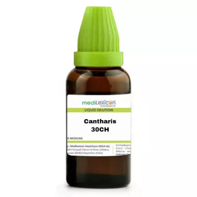 Medilexicon Cantharis Dilution 30 CH - 30 ml