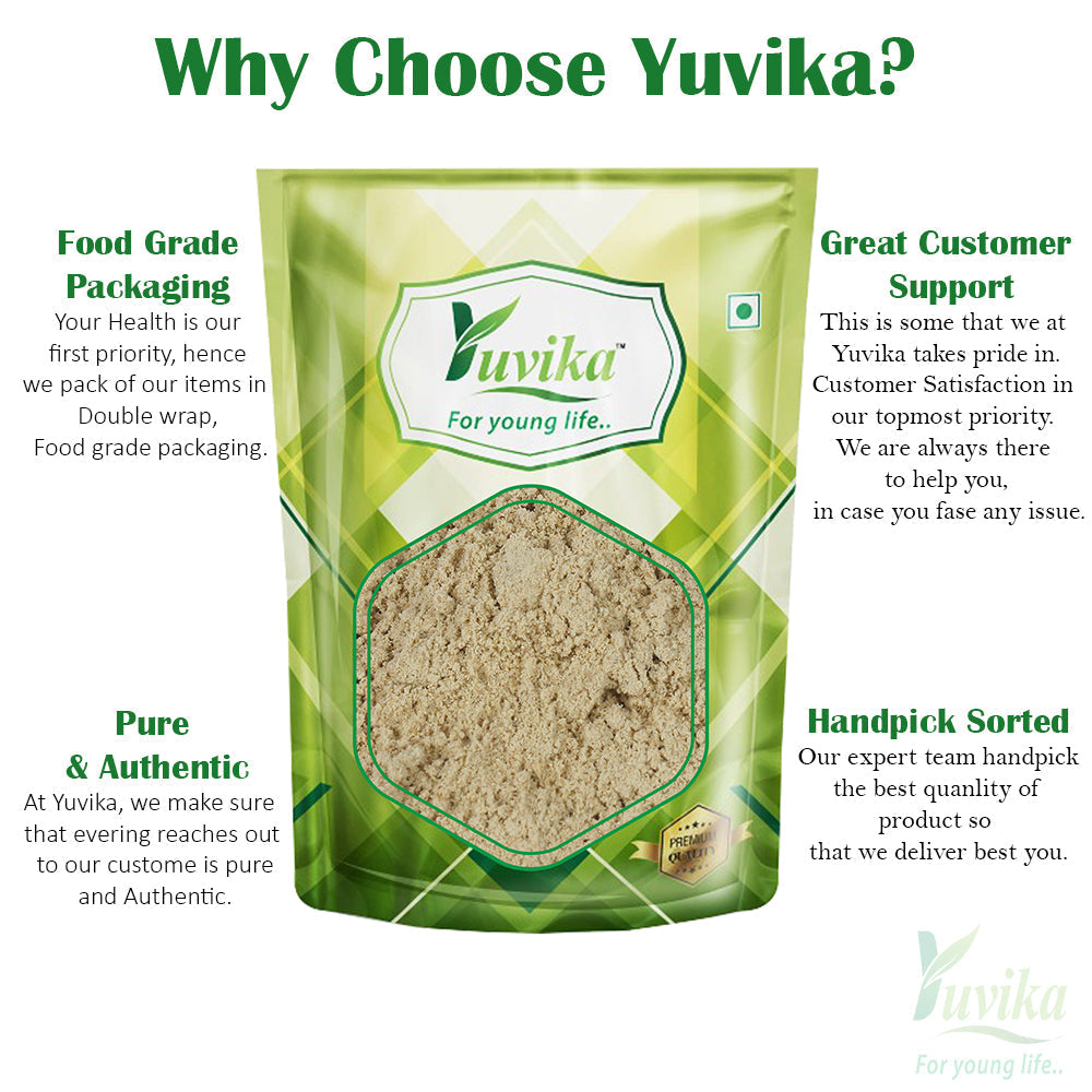 Yuvika Gokhru Chota Powder - Gokhroo Chota - Tribulus Terrestris Seeds - Small Caltrops Powder