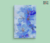 Eazy Arts Blue Cherry Blossom Flowers Paint By Numbers kit