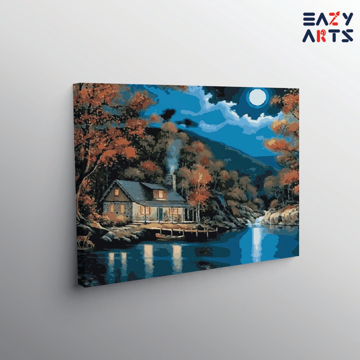River Side Home Paint By Numbers kit