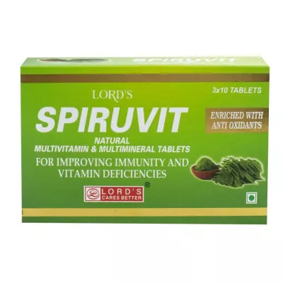 Lord's Spiruvit Tablet - 30 Tabs