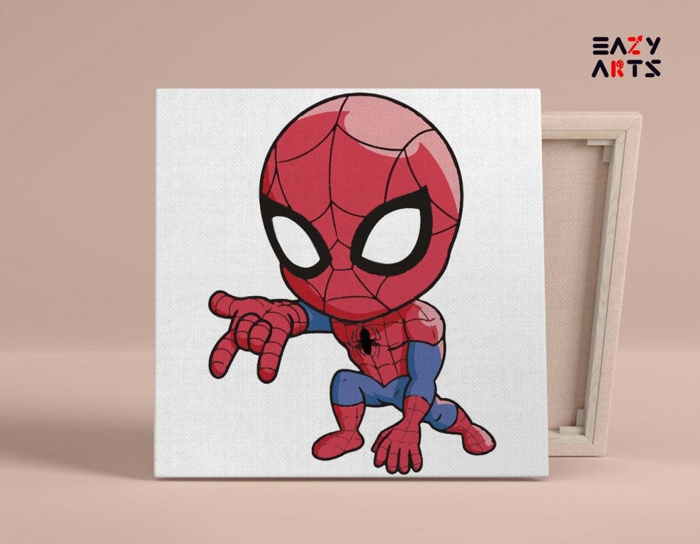 Little Spiderman Paint By Numbers Kit For Kids