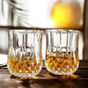 UMAI Whiskey Glasses Set of 2 (200ml) | Lead Free | Heavy Bottom | Transparent
